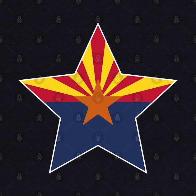 Arizona State Flag Star by Realittle